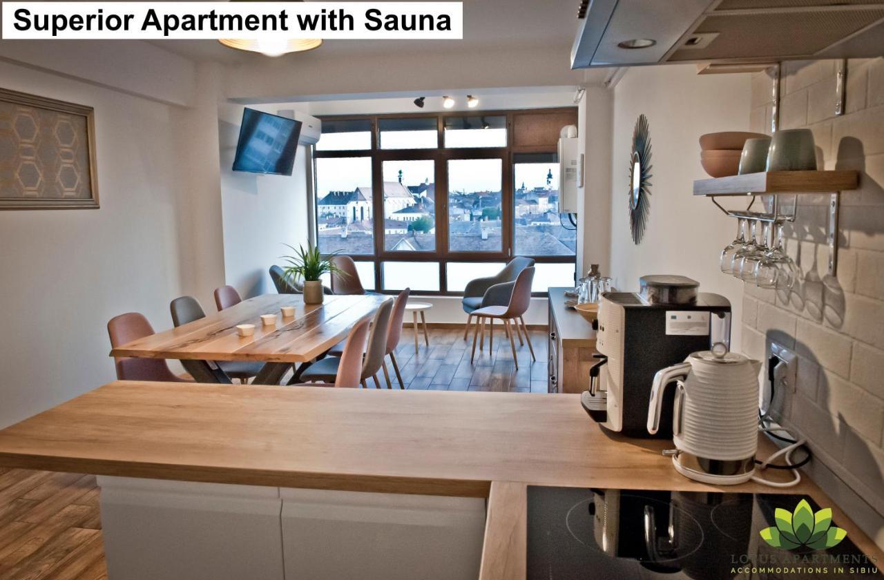 Sibiu Lotus Apartments Экстерьер фото