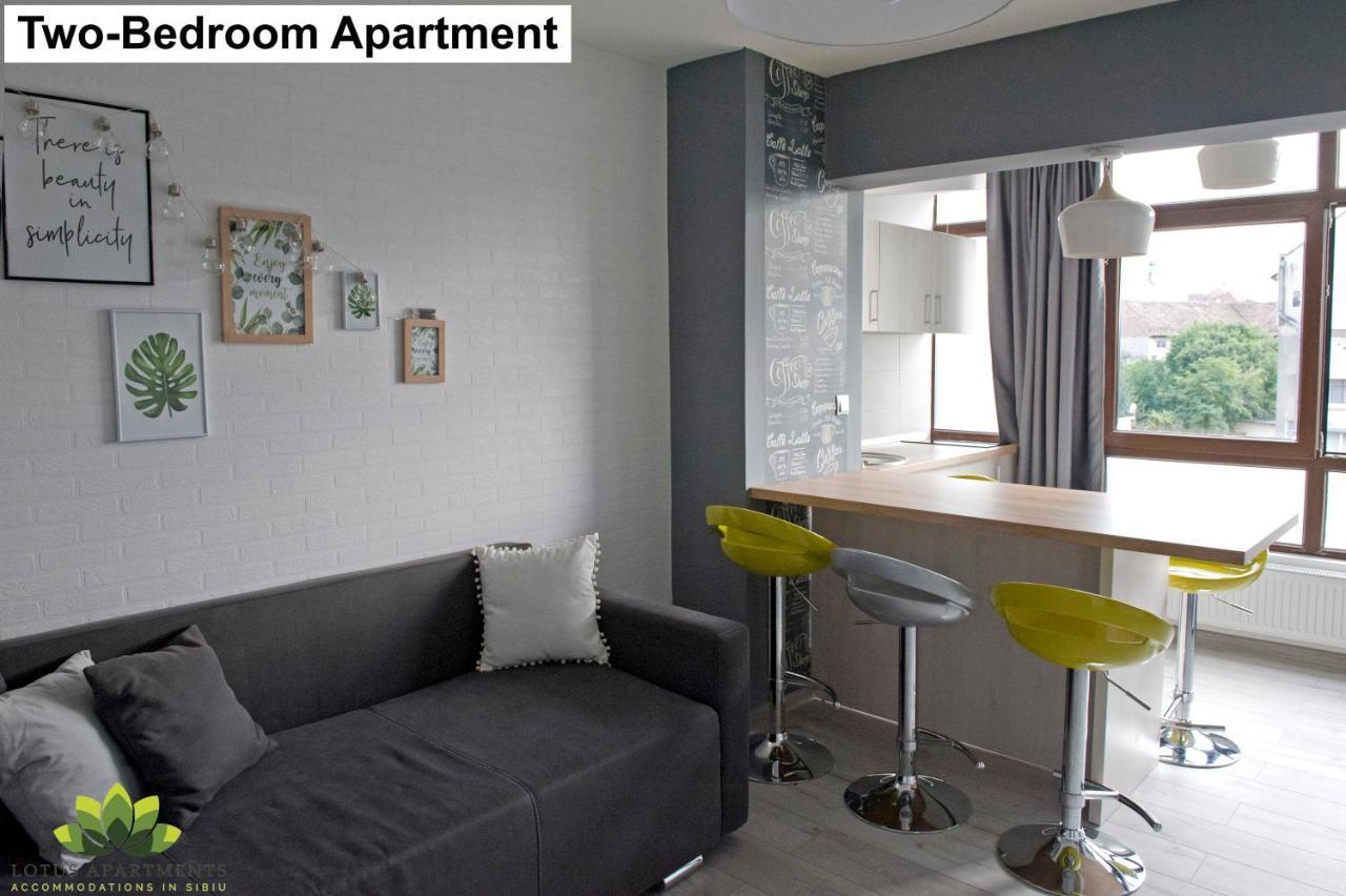 Sibiu Lotus Apartments Экстерьер фото