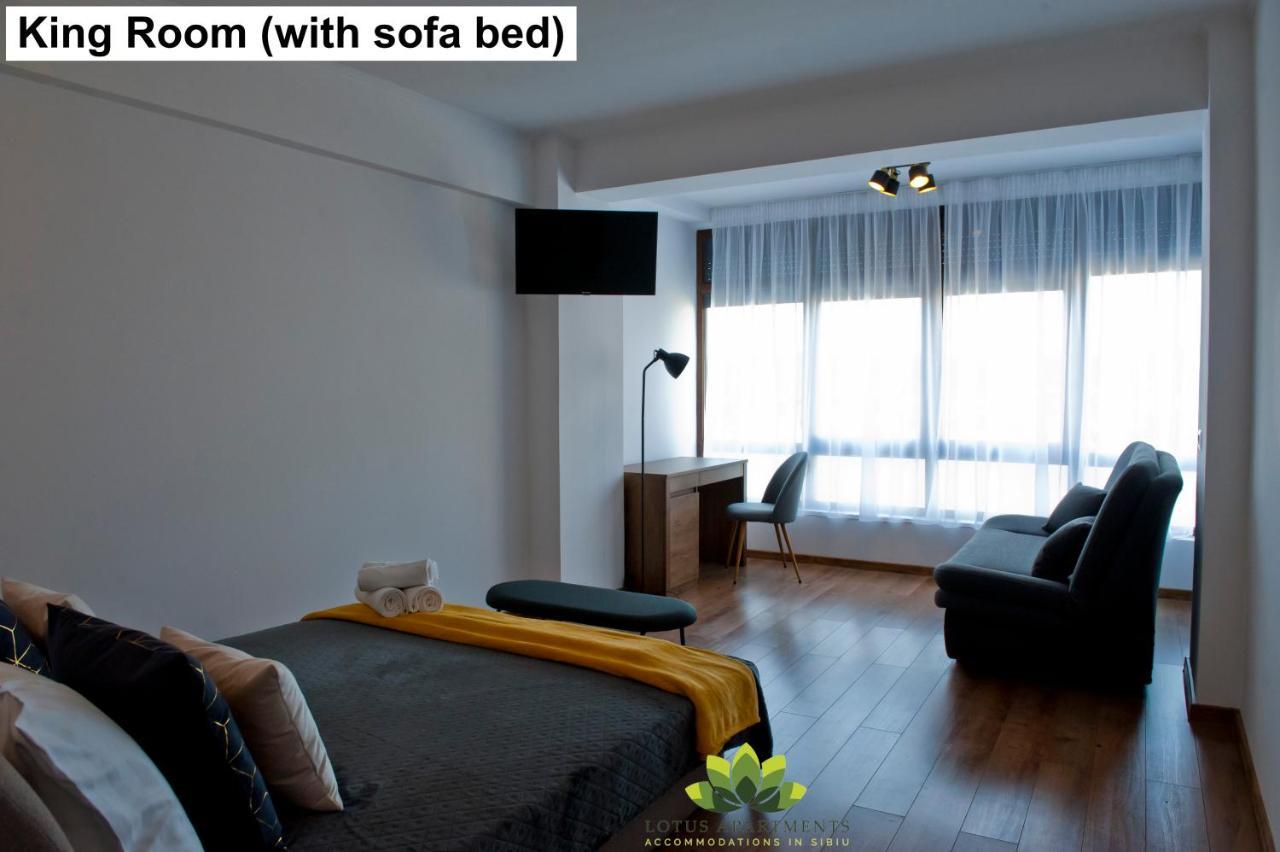 Sibiu Lotus Apartments Экстерьер фото